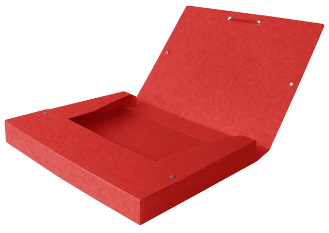 Een Elastobox Oxford Top File+ A4 40mm rood koop je bij VHK Kantoorartikelen