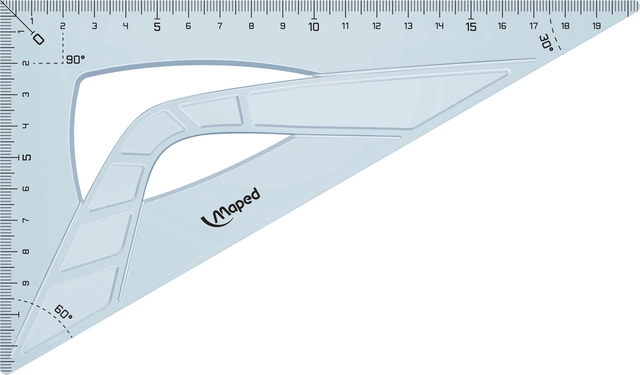 Een Tekendriehoek Maped 21cm 60 graden koop je bij VHK Kantoorartikelen