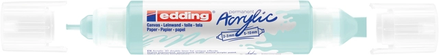 Een Acrylmarker edding e-5400 3D double liner pastel blauw koop je bij VHK Kantoorartikelen