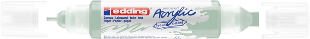 Een Acrylmarker edding e-5400 3D double liner zacht mint koop je bij VHK Kantoorartikelen