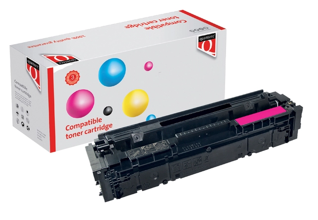 Een Tonercartridge Quantore alternatief tbv Canon 054H rood koop je bij Hoekmankantoorartikelen.nl