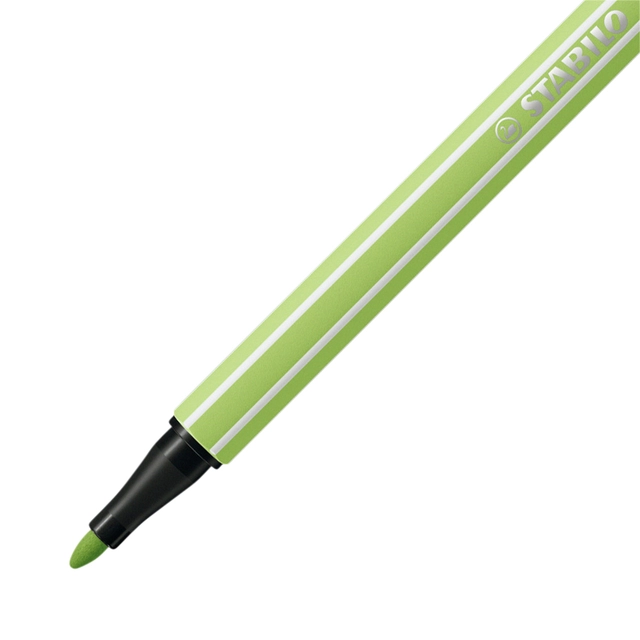 Een Viltstift STABILO Pen 68/34 medium pistache koop je bij VHK Kantoorartikelen