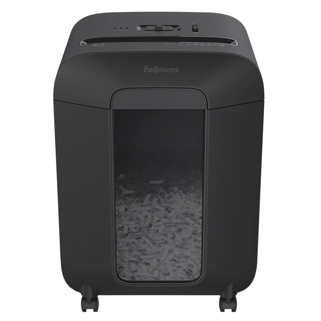 Een Papiervernietiger Fellowes Powershred LX85 snippers 4x40mm zwart koop je bij VHK Kantoorartikelen