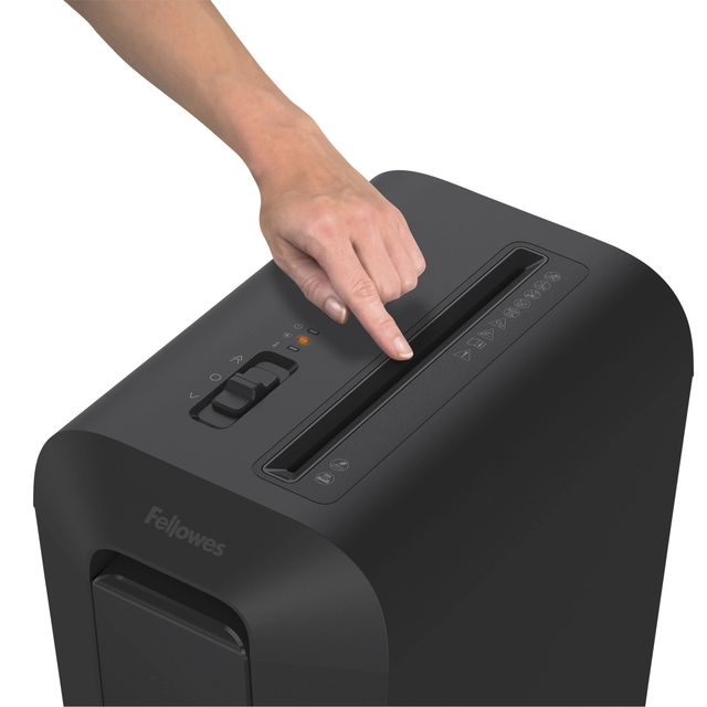 Een Papiervernietiger Fellowes Powershred LX65 snippers 4x40mm zwart koop je bij VHK Kantoorartikelen