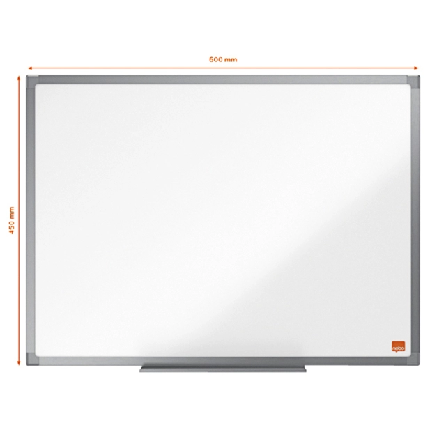 Een Whiteboard Nobo Essence Magnetisch 45x60cm staal koop je bij VHK Kantoorartikelen