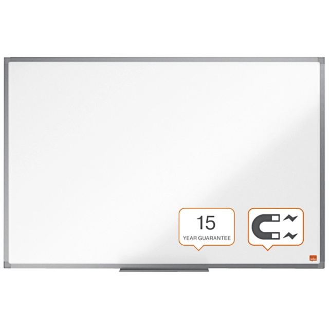 Een Whiteboard Nobo Essence Magnetisch 60x90cm staal koop je bij VHK Kantoorartikelen