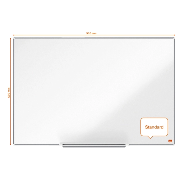 Een Whiteboard Nobo Impression Pro 60x90cm staal koop je bij VHK Kantoorartikelen