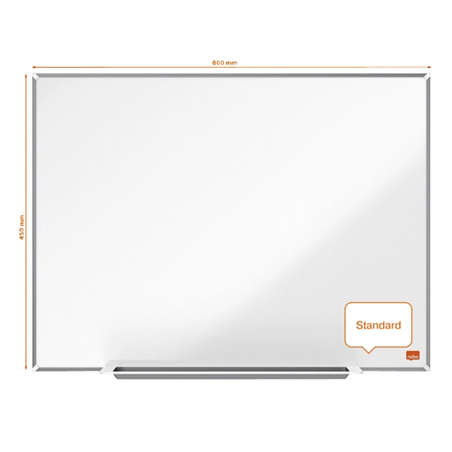 Een Whiteboard Nobo Impression Pro 45x60cm emaille koop je bij Hoekmankantoorartikelen.nl