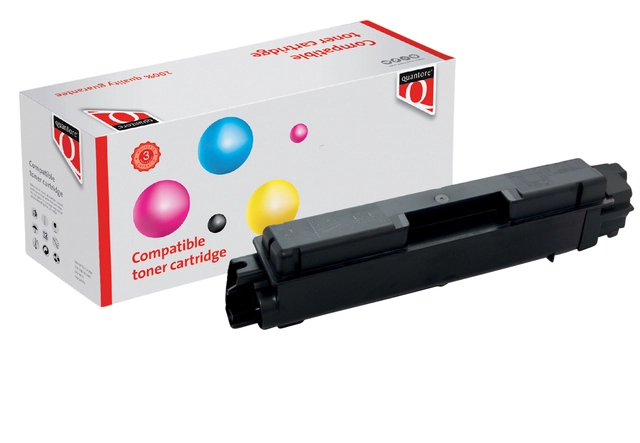 Een Tonercartridge Quantore alternatief tbv Kyocera TK-5305K zwart koop je bij Hoekmankantoorartikelen.nl