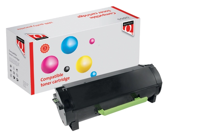 Een Tonercartridge Quantore alternatief tbv Lexmark 51B2H00 zwart koop je bij VHK Kantoorartikelen