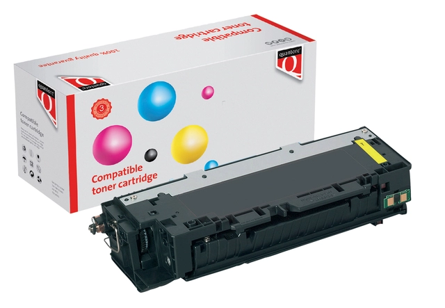 Een Tonercartridge Quantore alternatief tbv HP Q2682A geel koop je bij Hoekmankantoorartikelen.nl