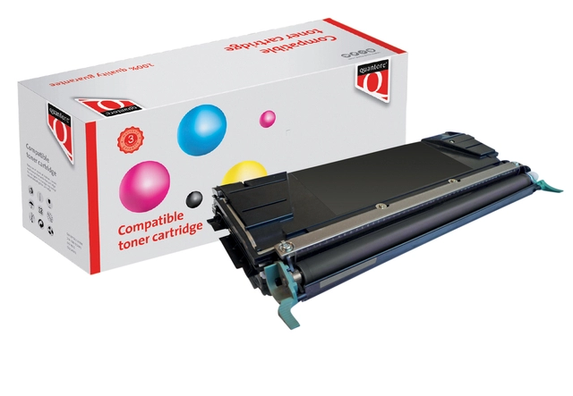 Een Tonercartridge Quantore alternatief tbv Lexmark C746H1KG zwart koop je bij VHK Kantoorartikelen