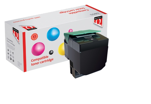 Een Tonercartridge Quantore alternatief tbv Lexmark C544X2KG zwart koop je bij VHK Kantoorartikelen