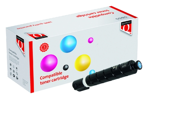 Een Tonercartridge Quantore alternatief tbv Canon 2183 C 002 blauw koop je bij VHK Kantoorartikelen