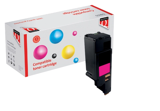 Een Tonercartridge Quantore alternatief tbv Xerox 106R01628 rood koop je bij VHK Kantoorartikelen