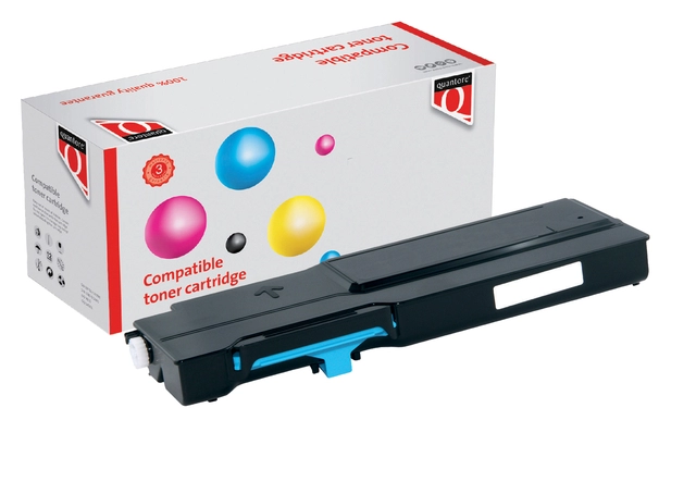 Een Tonercartridge Quantore alternatief tbv Xerox 106R03530 blauw koop je bij VHK Kantoorartikelen