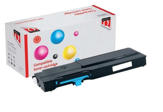 Een Tonercartridge Quantore alternatief tbv Xerox 106R02229 blauw koop je bij VHK Kantoorartikelen