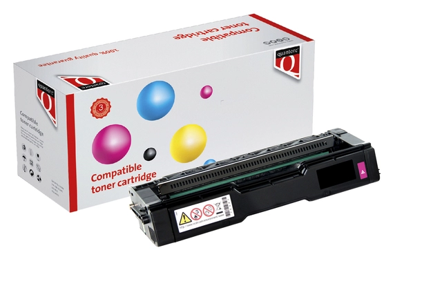 Een Toner Quantore alternatief tbv Ricoh 407901 rood koop je bij VHK Kantoorartikelen