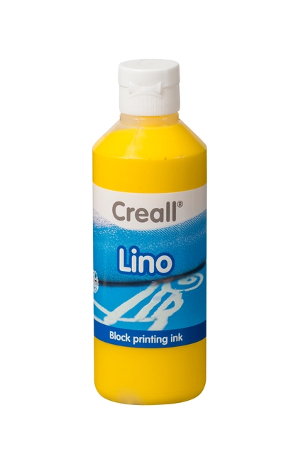 Een Linoleumverf Creall Lino geel 250ml koop je bij VHK Kantoorartikelen