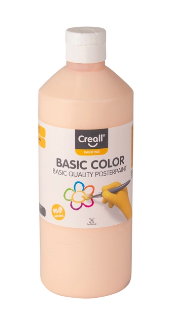 Een Plakkaatverf Creall basic pastel oranje 500ml koop je bij VHK Kantoorartikelen