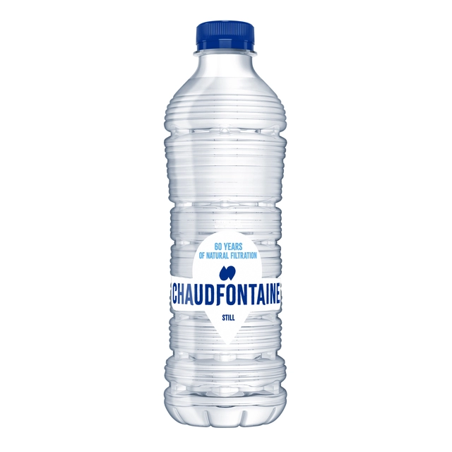 Een Water Chaudfontaine blauw petfles 500ml koop je bij VHK Kantoorartikelen