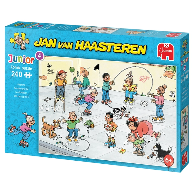 Een Puzzel Jan van Haasteren Junior Speelkwartiertje 240 stukjes koop je bij The Cartridge Shop bvba