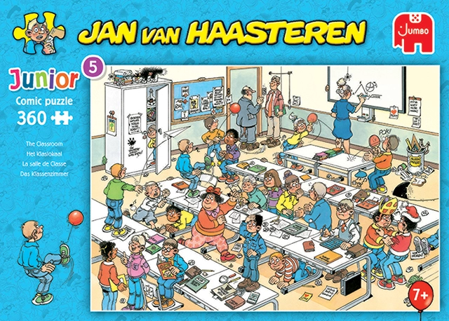 Een Puzzel Jan van Haasteren Junior Het Klaslokaal 360 stukjes koop je bij The Cartridge Shop bvba