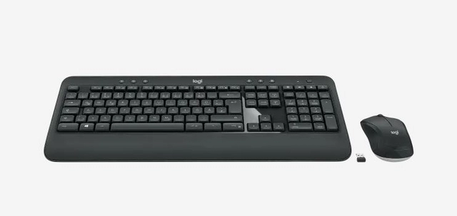 Een Toetsenbord Logitech MK540 Qwerty + muis Draadloos koop je bij VHK Kantoorartikelen