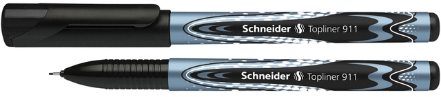 Een Fineliner Schneider Topliner 911 0.4mm zwart koop je bij VHK Kantoorartikelen