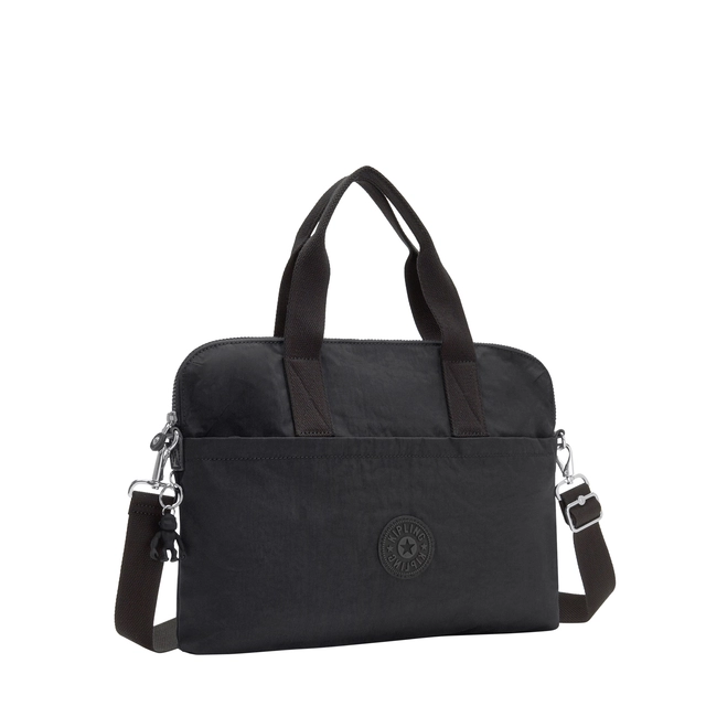 Een Laptoptas Kipling Elsil black noir koop je bij VHK Kantoorartikelen