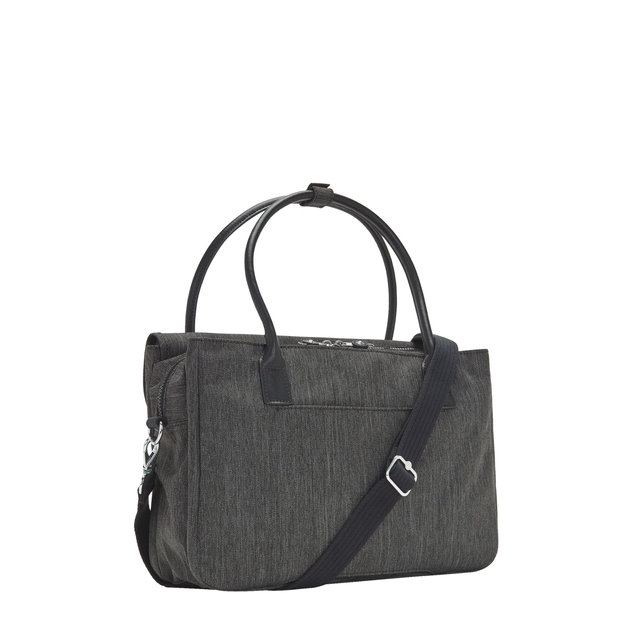 Een Laptoptas Kipling Superworker S black peppery koop je bij VHK Kantoorartikelen