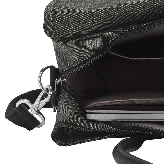 Een Laptoptas Kipling Superworker S black peppery koop je bij VHK Kantoorartikelen