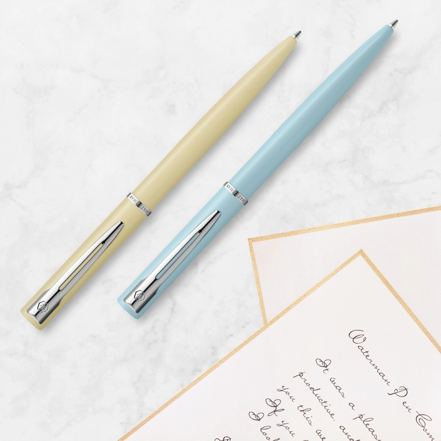 Een Balpen Waterman Allure pastel blue CT medium koop je bij VHK Kantoorartikelen