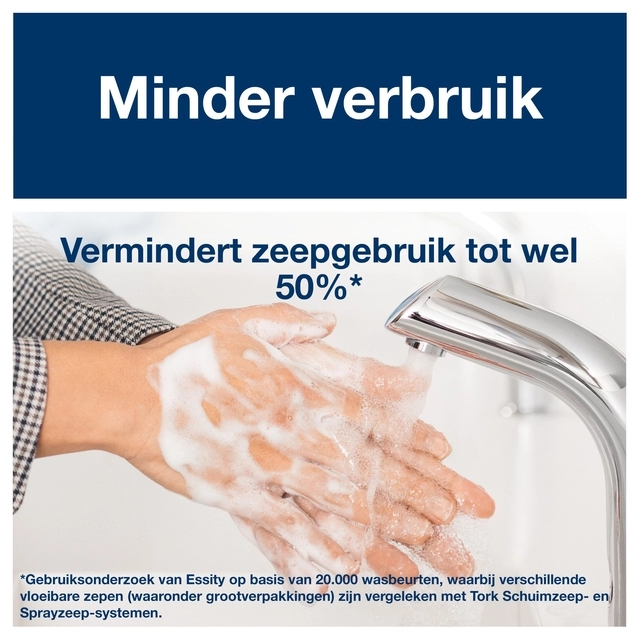 Een Handzeep Tork Clarity S4 foam 1000ml 520201 koop je bij VHK Kantoorartikelen