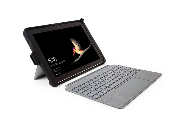 Een Beschermhoes Kensington BlackBelt voor Surface Go en Go 2 zwart koop je bij VHK Kantoorartikelen