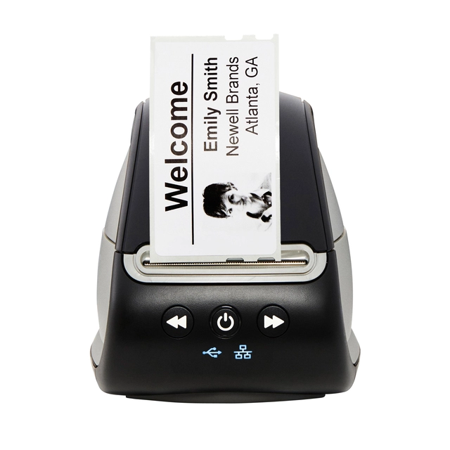 Een Labelprinter Dymo LabelWriter 550 Turbo desktop zwart koop je bij VHK Kantoorartikelen