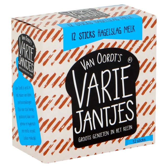 Een Hagelslag van Oordt VarieJantjes melk 12x10gr koop je bij Hoekmankantoorartikelen.nl