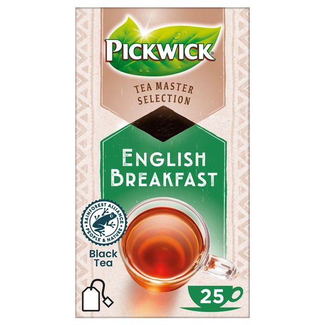 Een Thee Pickwick Master Selection English breakfast 25st koop je bij VHK Kantoorartikelen