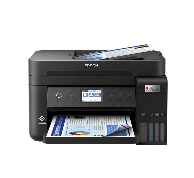 Een Multifunctional inktjet printer Epson Ecotank ET-4850 koop je bij Hoekmankantoorartikelen.nl