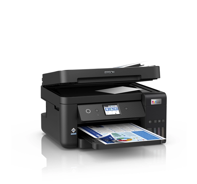 Een Multifunctional inktjet printer Epson Ecotank ET-4850 koop je bij Hoekmankantoorartikelen.nl