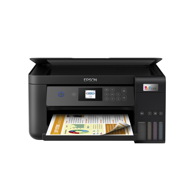 Een Multifunctional inktjet printer Epson Ecotank ET-2850 koop je bij VHK Kantoorartikelen