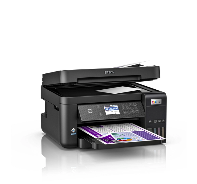 Een Multifunctional inktjet printer Epson Ecotank ET-3850 koop je bij Hoekmankantoorartikelen.nl