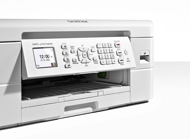 Een Multifunctional inktjet printer Brother MFC-J1010DW koop je bij Hoekmankantoorartikelen.nl