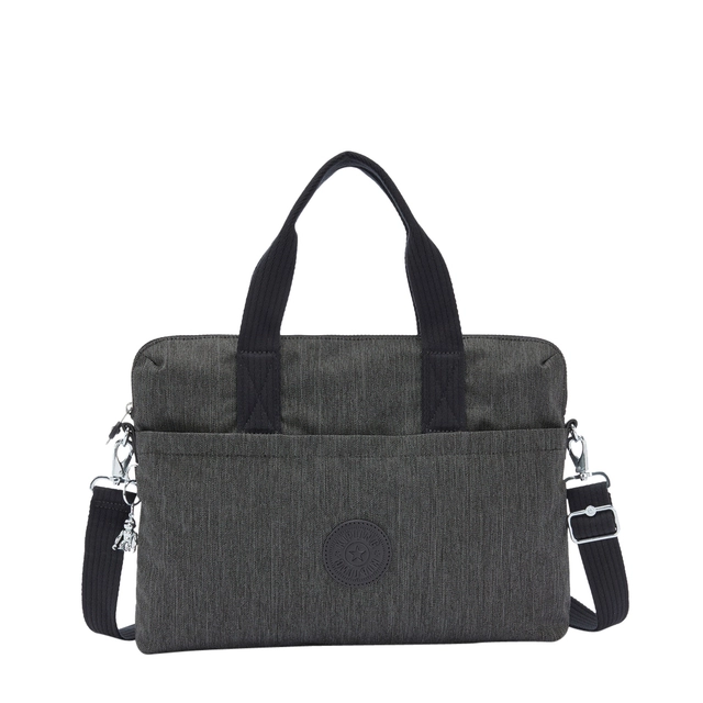 Een Laptoptas Kipling Elsil Black Peppery koop je bij VHK Kantoorartikelen