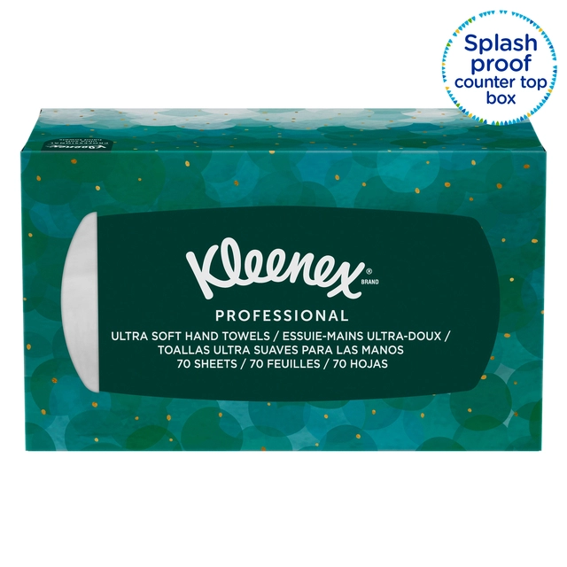 Een Handdoek Kleenex Ultra i-vouw 1-laags dispenserdoos 70vel wit 1126 koop je bij VHK Kantoorartikelen