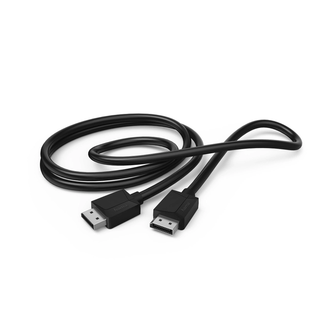 Een Kabel Hama Displayport 1,5 meter zwart koop je bij VHK Kantoorartikelen