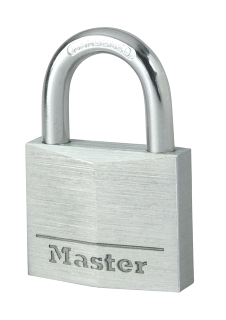 Een Hangslot Master Lock aluminium 30mm koop je bij VHK Kantoorartikelen