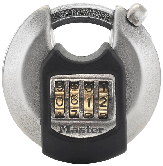 Een Hangslot MasterLock Excell combinatieslot staal 70mm koop je bij VHK Kantoorartikelen