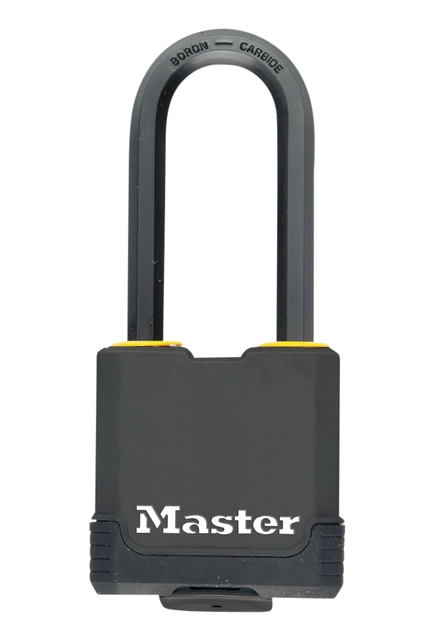 Een Hangslot MasterLock Excell gelamineerd staal 49mm koop je bij VHK Kantoorartikelen