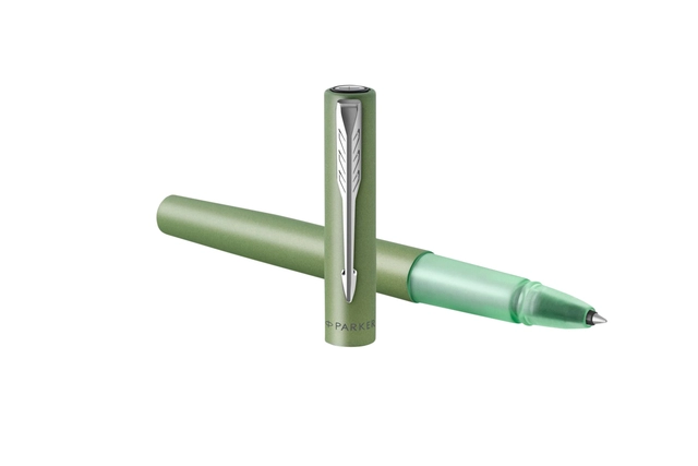 Een Rollerpen Parker Vector XL green medium koop je bij VHK Kantoorartikelen